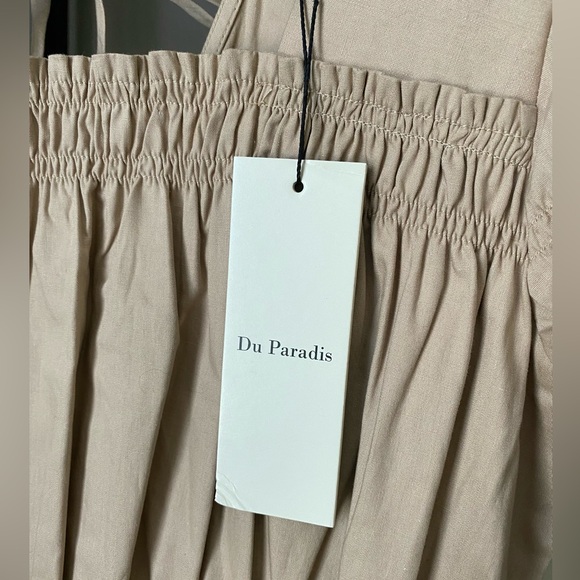 NWT Du Paradis Cargo Wide Leg Jumpsuit - Picture 4 of 5